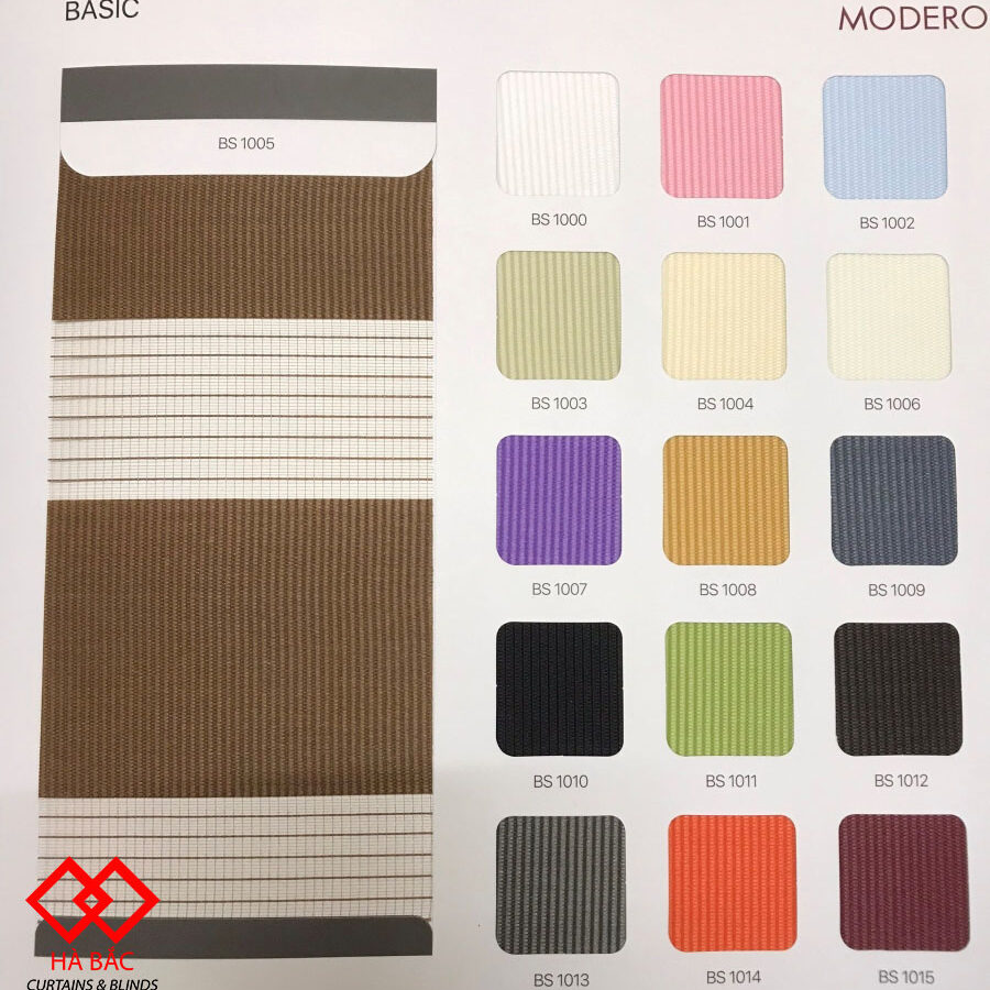rèm cầu vồng hàn quốc modero mã basic