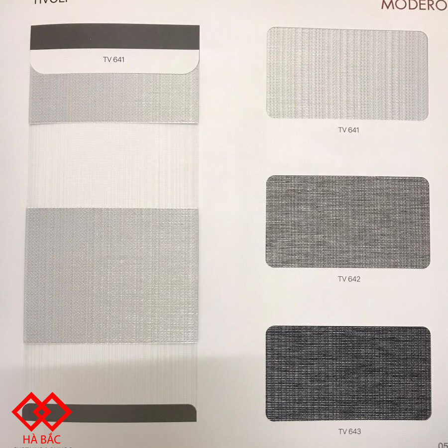 rèm cầu vồng hàn quốc modero - mã tivoli