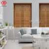 rèm gỗ đoạn american gracehome - msj803