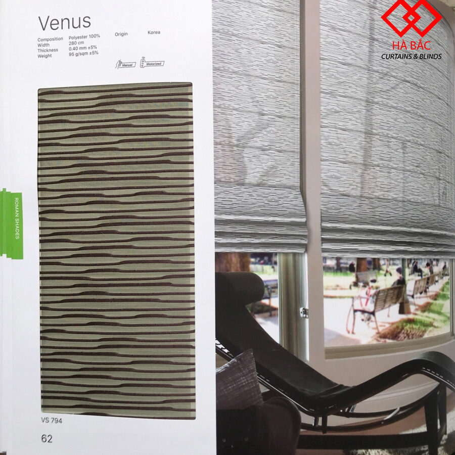 rèm roman hàn quốc modero - mã venus